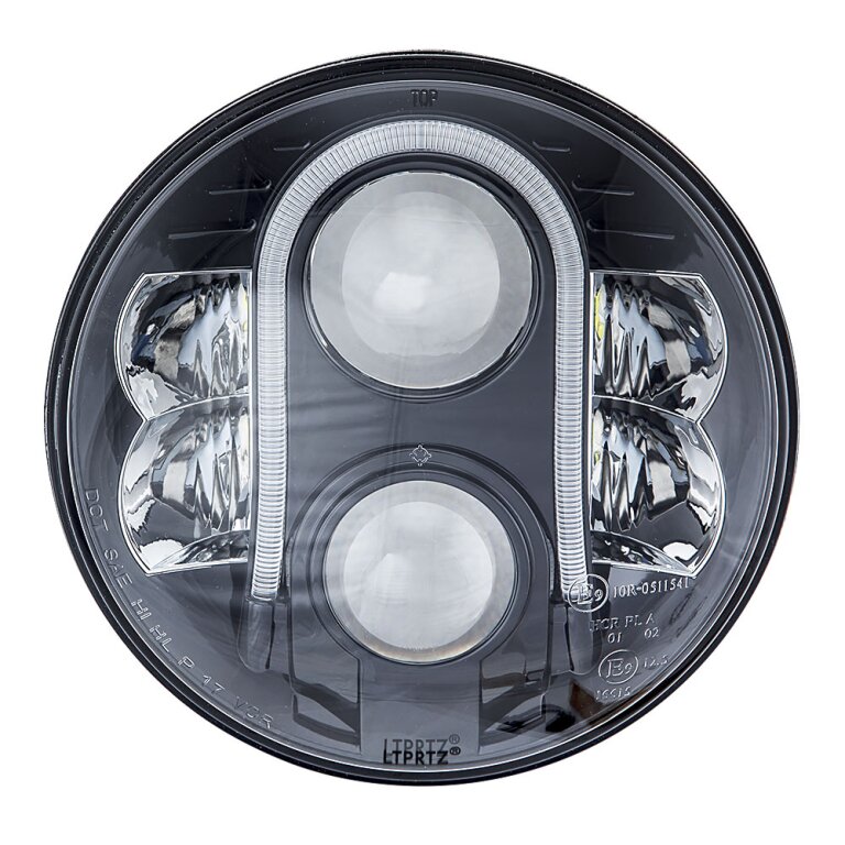 HL7-2 7 Inch Bi-LED Right-Hand Drive - Main Headlight E-Certification