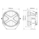 X-Type 7 Zoll AMBER - Fernscheinwerfer E-Zulassung