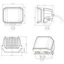 CUBE 4 Inch - Reversing Light Beacon E-Approval